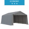 Garage tent 3.6x4.7m, PE, gray, economy
