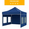 Namiot ekspresowy 3x3m, niebieski, premium