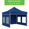 Namiot ekspresowy 3x3m, niebieski, professional