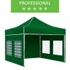 Namiot ekspresowy 3x3m, zielony, professional