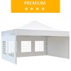 Namiot ekspresowy 3x4.5m, biały, premium