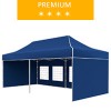 Namiot ekspresowy 3x6m, niebieski, premium