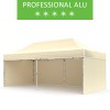 Namiot ekspresowy 3x6m, beżowy, professional alu