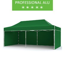 Express tent 3x6 m, green, professional alu