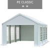 Namiot imprezowy 3x6m, biały, PE classic