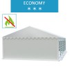 Namiot imprezowy 5x10m, PCV biały, economy, trudnopalny