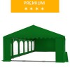 Namiot imprezowy 6x12m, PCV zielony, premium