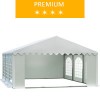 Namiot imprezowy 5x6m, PCV biały, premium