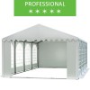 Namiot imprezowy 6x8m, PCV biały, professional
