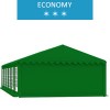 Namiot imprezowy 6x12m, PCV zielony, economy