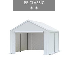 Storage tent 3x4m, white, PE classic