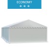 Namiot magazynowy 5x10m, PCV biały, economy