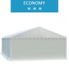 Namiot magazynowy 6x8m, PCV biały, economy