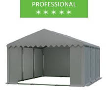 Storage tent 5x6m, gray PVC, professional