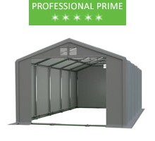 Namiot magazynowy 5x10m, PCV szary, professional, prime