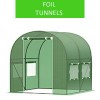 Tunel foliowy 2x2m, zielony
