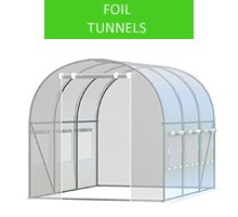 Foli tunel 2x3m, white