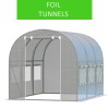Tunel foliowy 2x3m, szary