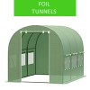 Tunel foliowy 2x3m, zielony