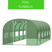 Foli tunel 3x6m, green