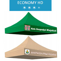 Express tent 3x4.5m + 2 walls, blue, economy