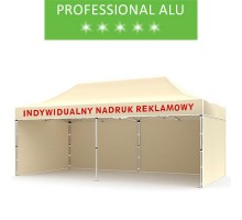 Express tent 3x6 m, beige, professional alu