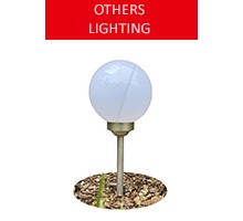 Solar garden lamp, light ball